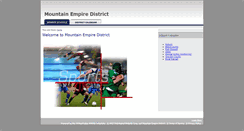 Desktop Screenshot of mountainempiredistrictva.org